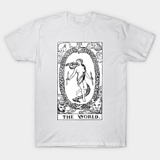 World Tarot Card T-Shirt